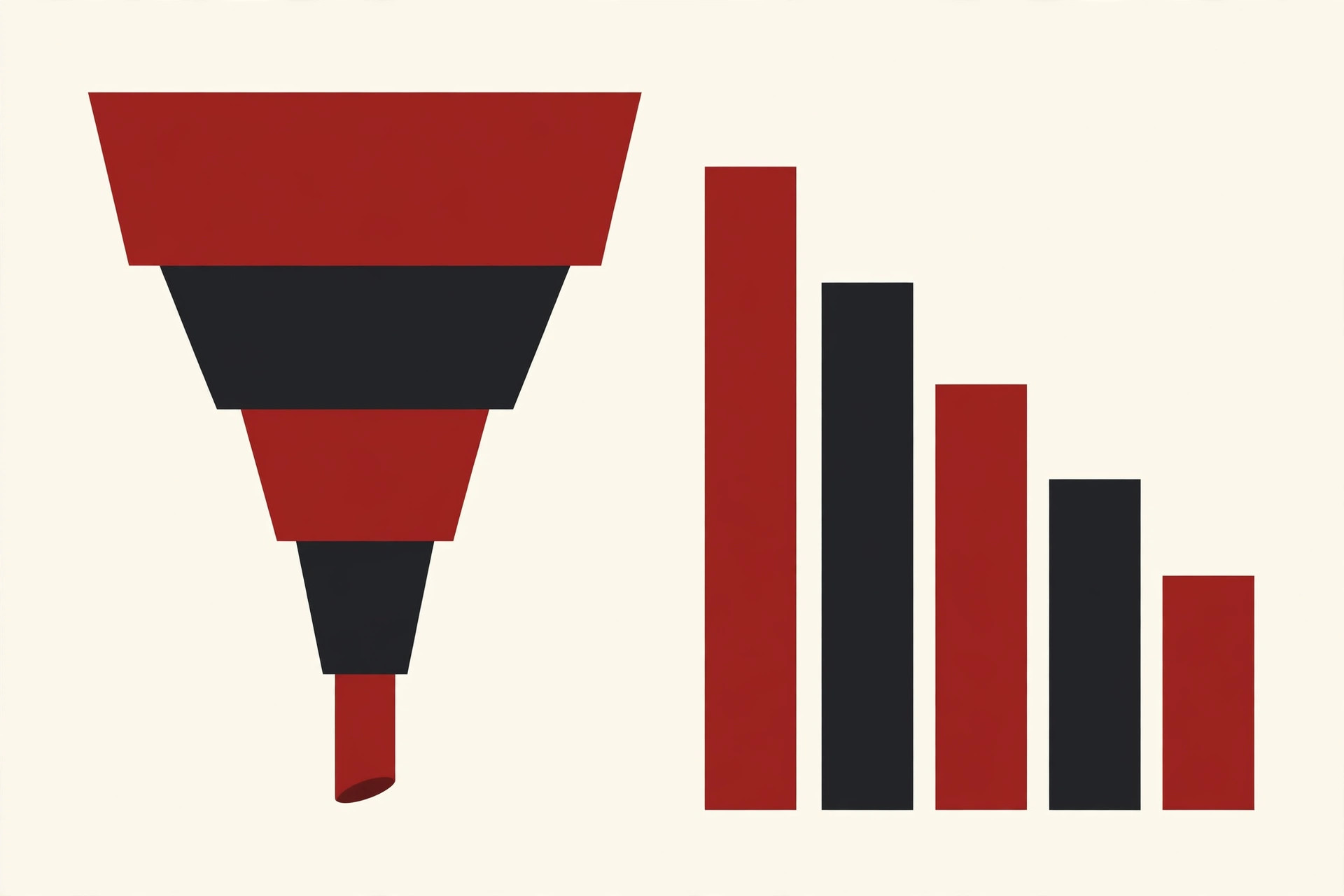 ai funnel chart generator tableau csv