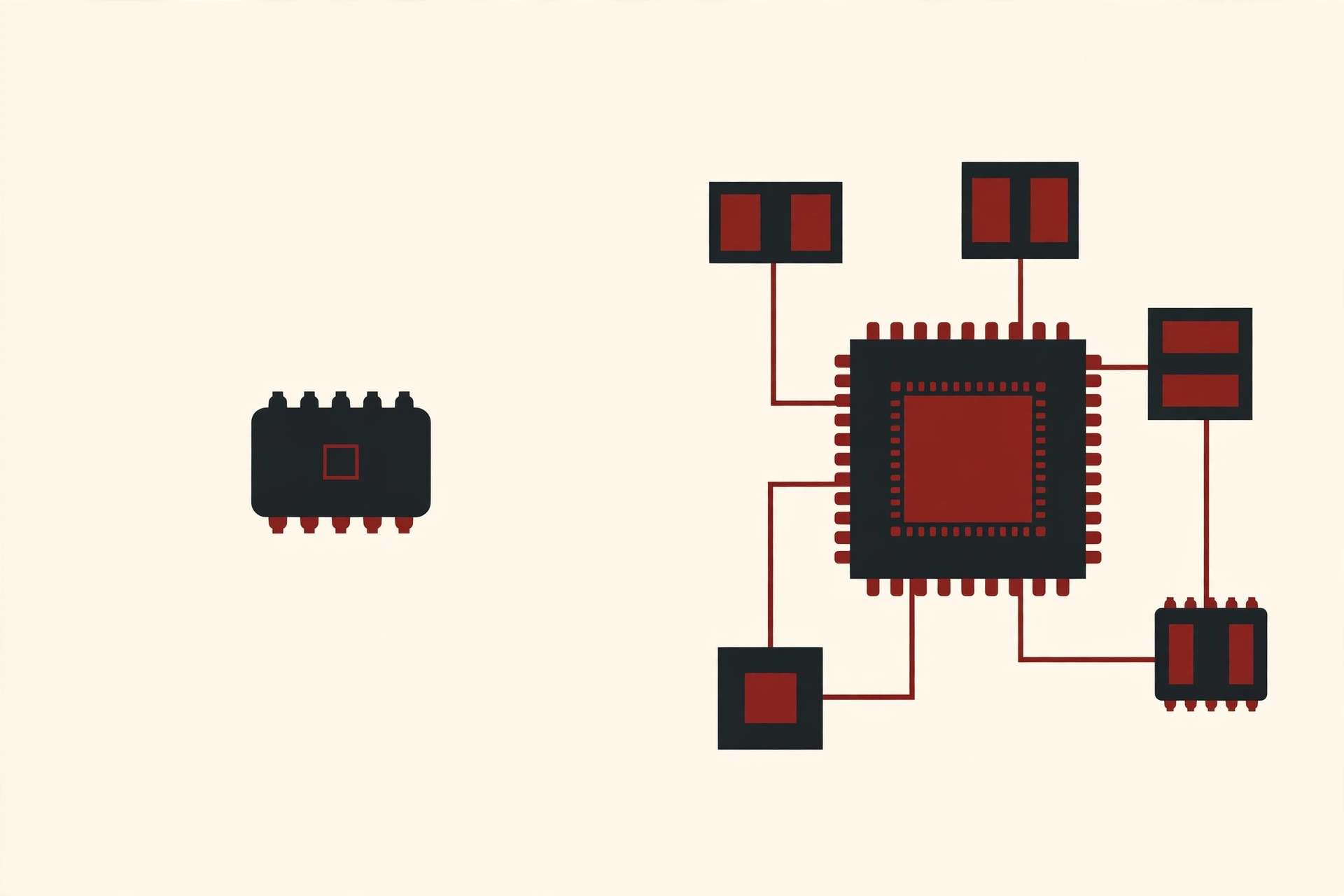 microcontroller vs microprocessor