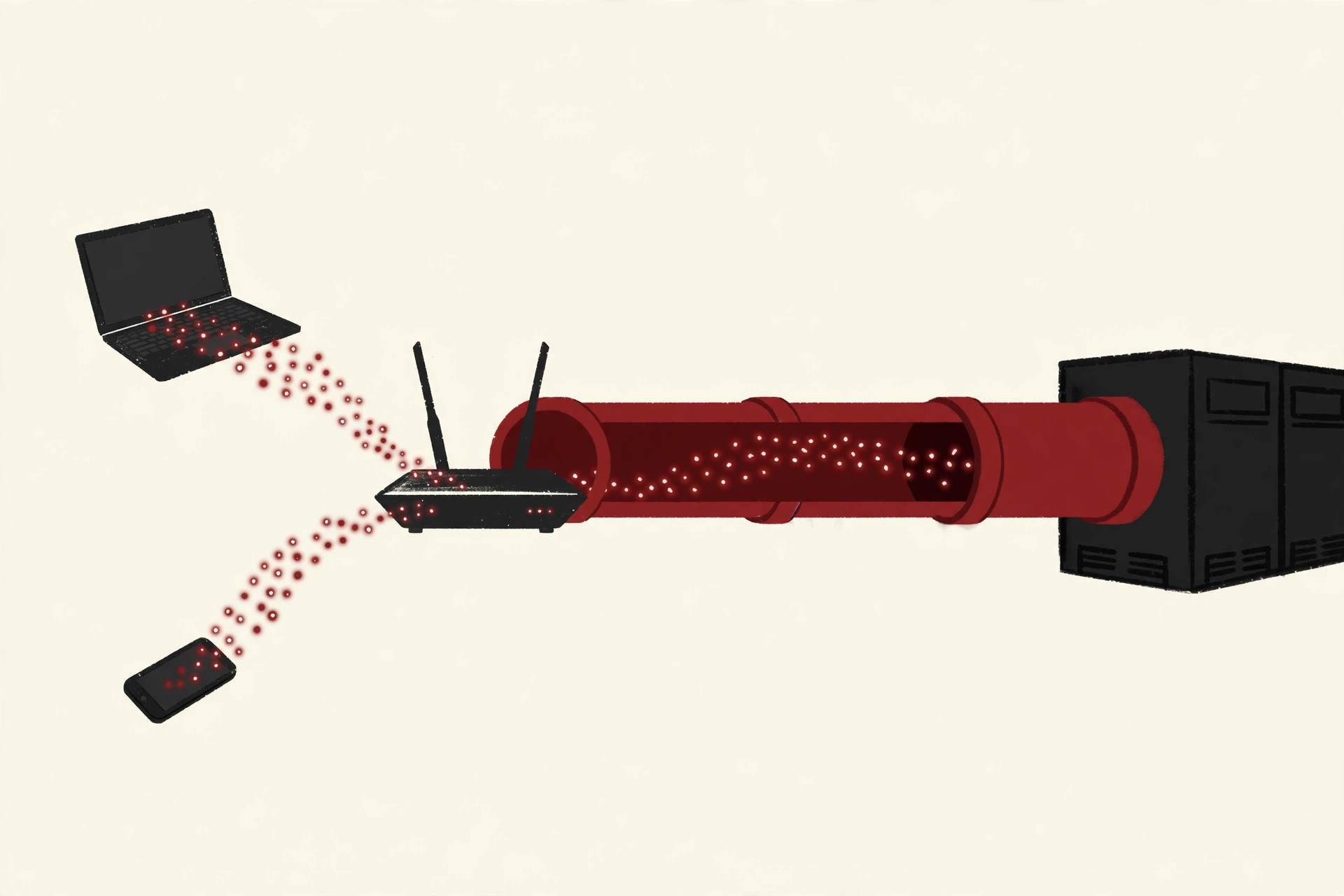 how a vpn router works